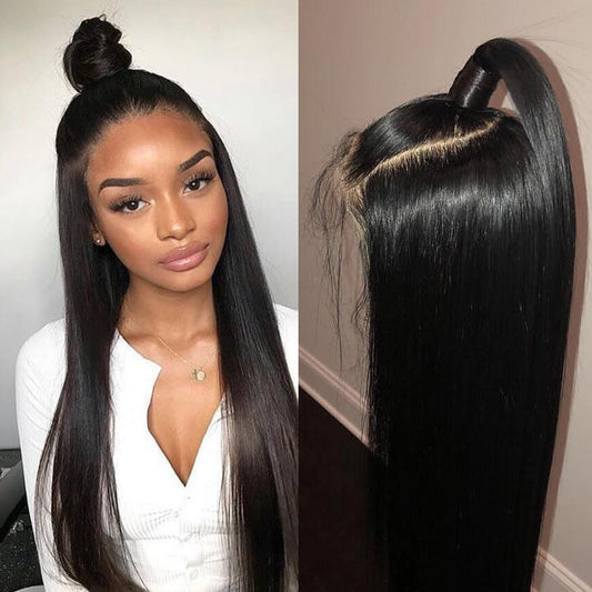 360 Lace Frontal Straight Hair Wig with Baby Hair